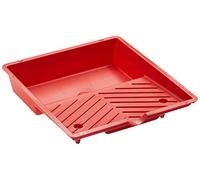 SCHULLER Bandeja de Plástico acanalados, Rojo, tamaño 200 x 210 mm, 1 pieza, 40475