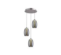 Schuller - Colgantes Modernos - Lampara Nebula 3L Cromo