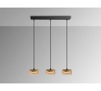 Schuller IOLAIA LAMPARA 3L NEGRO AMBAR