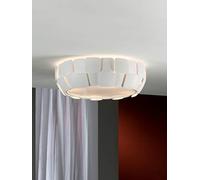 Schuller - Plafones de Techo Modernos LED - Colección QUIOS Blanco Pequeño