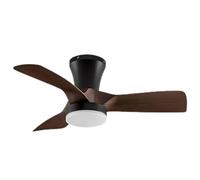 Schuller Polaris Ventilador Negro/Nogal