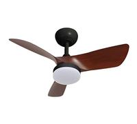 Schuller TROPIC VENTILADOR NEGRO/NOGAL
