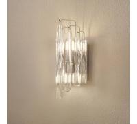 Schuller Valencia Aplique de pared de cristal Manacor con LED