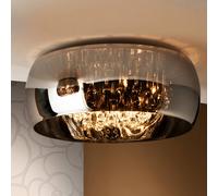 Schuller Valencia Argos plafón con cristales, Ø 50 cm