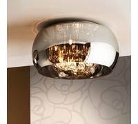 Schuller Valencia Argos Plafón LED con cristales, Ø 40 cm