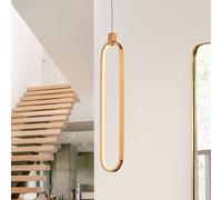 Schuller Valencia Lámpara colgante LED Colette, oro rosa, 1 luz True