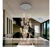 Schuller Valencia Lámpara colgante LED Velos, cromada, 24 luces, metal, plástico True