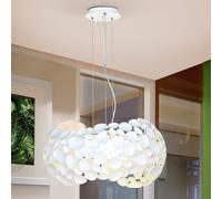 Schuller Valencia Narisa Lámpara colgante LED 5xG9, Ø47cm, blanco