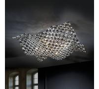 Schuller Valencia Plafón Saten de cristal, 56 cm True