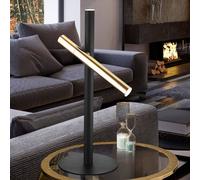 Schuller Valencia Varas lámpara de mesa LED, negro/oro, versión de 2 luces EC:EPREL:1035427