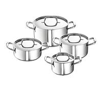 Schulte-Ufer Finesse Batería de Cocina, Acero Inoxidable, 4 Piezas
