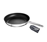 Schulte-Ufer Sartén ASTRAL con estructura de superficie UniverSUS 64456-32, acero inoxidable, 32 cm