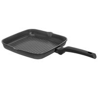 Schulte-Ufer, Sartén de inducción Charisma i, de aluminio fundido, 28 x 28 cm, con indicador óptico de cocción para una temperatura óptima, apta para inducción, 1642-28 i, aluminio, 28 x 28 cm, rectangular