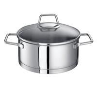 Schulte-Ufer Wega - Cacerola, Acero Inoxidable, Acero Inoxidable, 20 cm