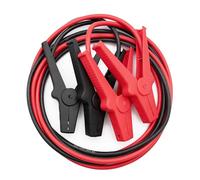 Schumacher - Cables de Arranque 3m 16mm² - Batería 6V/12V/24V - Para Coche, Furgoneta, Autocaravana - Motor hasta 2,5L Gasolina / 1,8L Diésel - Pinzas Aisladas Seguras - Certificado GS/TÜV