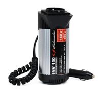 Schumacher Electric INV150 - Inversor 12V a 220V 300W - Convertidor Compacto con USB y Mechero - para Móvil, Tablet, Portátil
