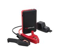 Schumacher Electric SL471 - Arrancador Moto/Coche 600A 12V - Powerbank con Pinzas Tipo Cocodrilo - para Baterías Descargadas - Gasolina 4L / Diésel 2L - USB Rápido, Linterna