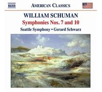 William Schuman – Sinfonías n.º 7 y 10 – CD – Naxos (Importación USA)