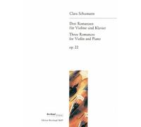 Schumann: 3 Romances Op.22 (Violin & Piano) by Ed: Draheim Schumann (2016-02-29)