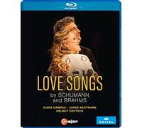 Schumann, brahms : chants d'amour. damrau, kaufmann, deutsch. [Francia] [Blu-ray]