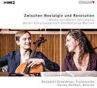 Schumann, Chostakovitch, Martin : Oeuvres pour violoncelle et piano. Kloeckner, Dörken.
