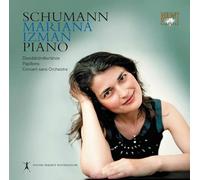 SCHUMANN: Mariana Izman Piano, Davidsbündlertänze, Papillons, Concert sans Orchestre [CD de audio] Mariana Izman and Schumann