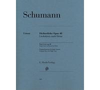SCHUMANN - Dichterliebe Op.48 para Voz Alta y Piano (Urtext)