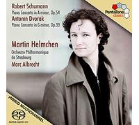 Schumann / Dvorak: Conciertos De Piano / Helmchen, Orch. Phil. De Strasbourg - Albrecht
