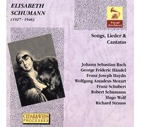 Schumann,Elisabeth - Recital (Lieder und Kantaten) (Aufnahmen 1927-1946)