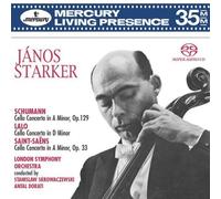 Schumann, Lalo - Janos Starker: Cello Concertos of Schumann, Lalo, Saint-Sa?ns [Hybrid SACD] by Schumann, Lalo Hybrid SACD - DSD edition (2005) Audio CD