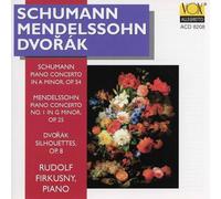 Schumann & Mendelssohn: Piano Concertos - Dvořák: Silhouettes