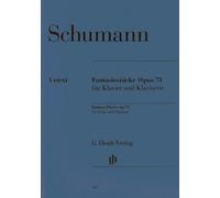 Schumann – Piezas de Fantasía Op. 73 para clarinete en La (Sib) y piano – Urtext – Henle Verlag