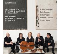 Schumann : Quatuor pour piano, violon, alto et violoncelle, op. 47 - Brahms : Quintette pour piano, 2 violons, alto et violoncelle, op. 34