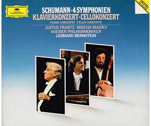 Schumann, Robert - 4 Sinfonias-2 Conciertos-Bernstein [Import]