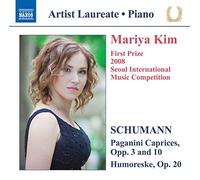 Schumann Robert - Mariya Kim Joue Robert Schumann