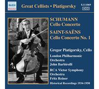 Schumann – Schumann & Saint Saens – NAXOS