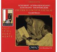Schumann : Scwhanengesang. Schumann : Dichterliebe. Fischer-Dieskau, Moore.