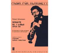 SCHUMANN - Sonata Op.105 en La menor para Clarinete en La o Sib y Piano (Korody/Kreutzer)