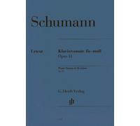 SCHUMANN - Sonata Op. 11 en Fa Sost. menor para Piano (Urtext)