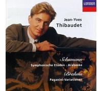 Schumann: Symphonic Etudes; Arabeske / Brahms: Paganini Variations (1980-01-01)