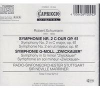 Schumann: Symphony No. 2 in C Major, Op. 61; Symphony in G minor (Zwickauer) by R. Schumann