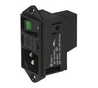 Schurter dd11.0113.1111 entrada, IEC, 2P interruptor, W/salida fusible cajón, 1