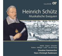 Schutz: Musikalische Exequien (Obra Coral Sacra, Vol. 3) / Mields, Zugner, Schneider, Dresdner Kammerchor - Rademann