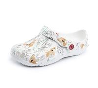 Schu'ZZ - Globule Impreso - Zueco de plástico para mujer - Cómodo, ligero, ultra resistente - Certificado CE - para el hogar y actividades al aire libre - Koala, 39 EU, koala, 39 EU