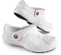 Schu'zz Schuzz señoras zueco zapatos profesionales PRO Femme uni CE 20347 Blanc / White EUR 37