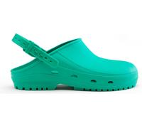 Schu'zz Schuzz señoras zuecos zapatos de baño Bloc Femme Vert foncé / Verde EUR 40