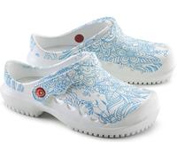 Schu'zz Zuecos para mujer PROTEC Femme imprimé Mandala bleu / blue EUR 37