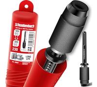SCHWABENBACH® Adaptador SDS Max a SDS Plus - Adaptador para Usar Brocas y Cinceles SDS Plus en Martillos SDS Max - Acero Industrial Robusto, Cambio Rápido, Portabrocas para Martillo Perforador