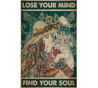 Schwagebo Rompecabezas 1000 Piezas Lose Your Mind Find Your Soul Art Poster para Adultos Divertido Juguete Rompecabezas De Madera Dc515Sp