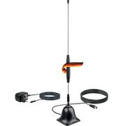 SCHWAIGER 20310 DVBT-2 Antena Antena de Interior TV Digital analógica HD Amplificador de señal de Interior LTE Filtro de Bloqueo Recepción DVB-T Dab+ FM